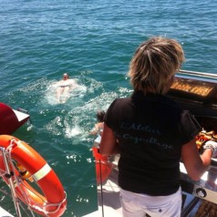 Sortie dinatoire en catamaran sur la Méditerranée