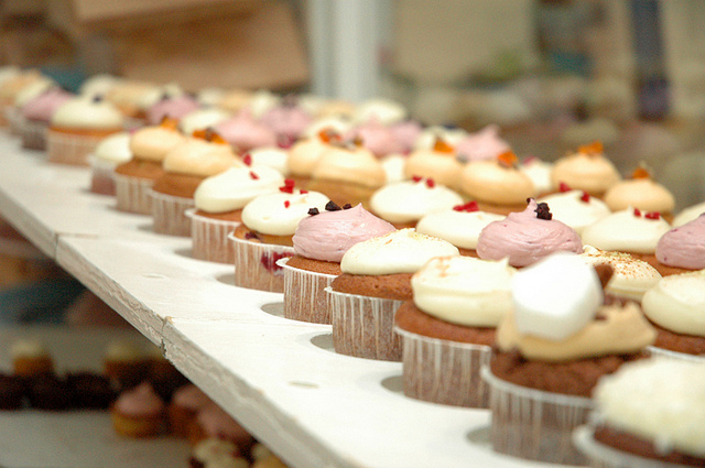 le gout très sucré des cupcakes