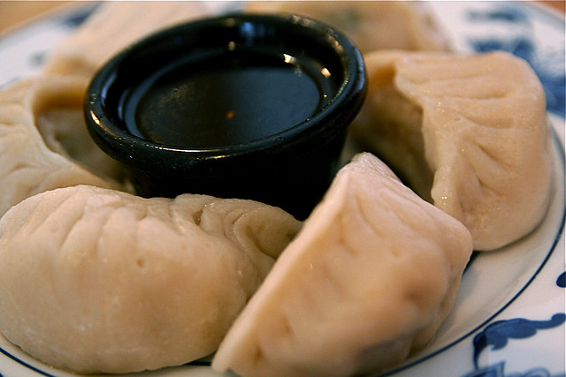 raviolis chinois à la vapeur