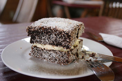 Lamington-dessert-australie