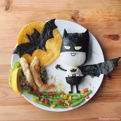 assiette batman