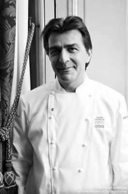 Yannick Alleno, Chef, cuisinier, gastronomie, Le Pavillon Ledoyen, Paris, Guide Michelin, Guiide Michelin 2015, Quai d'Orsay, Lundi 2 février 2015