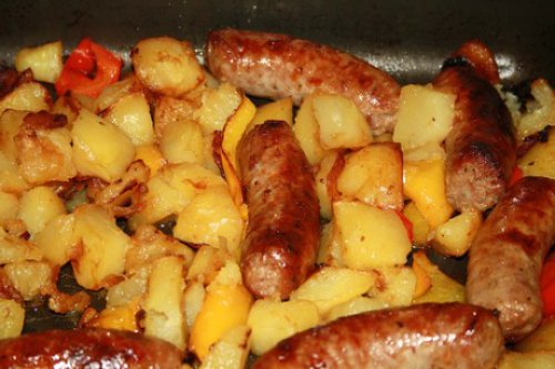 saucisse pomme de terre