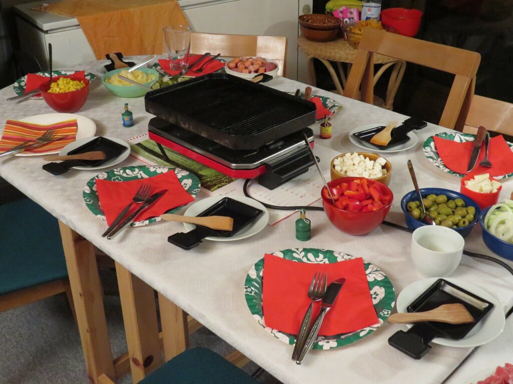 ce soir c'est soirée raclette healthy