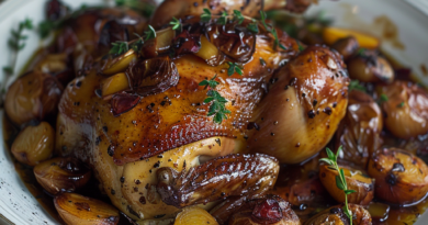Poulet aux châtaignes