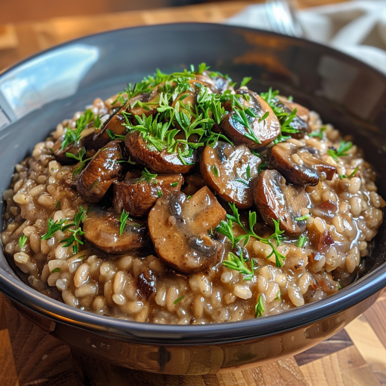 Pancakes au saumon et crème d'aneth et aux champignons-châtaignes et