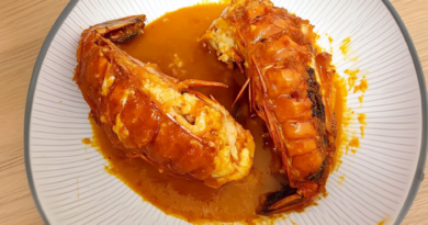 Queues de langouste à l’armoricaine